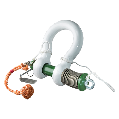 Green Pin® Spring Release ROV Shackle - Green Pin